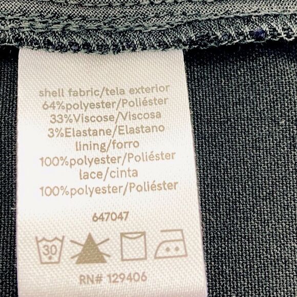 Venus Elegant Black Lace Mini Dress Size 10 - Picture 10 of 11